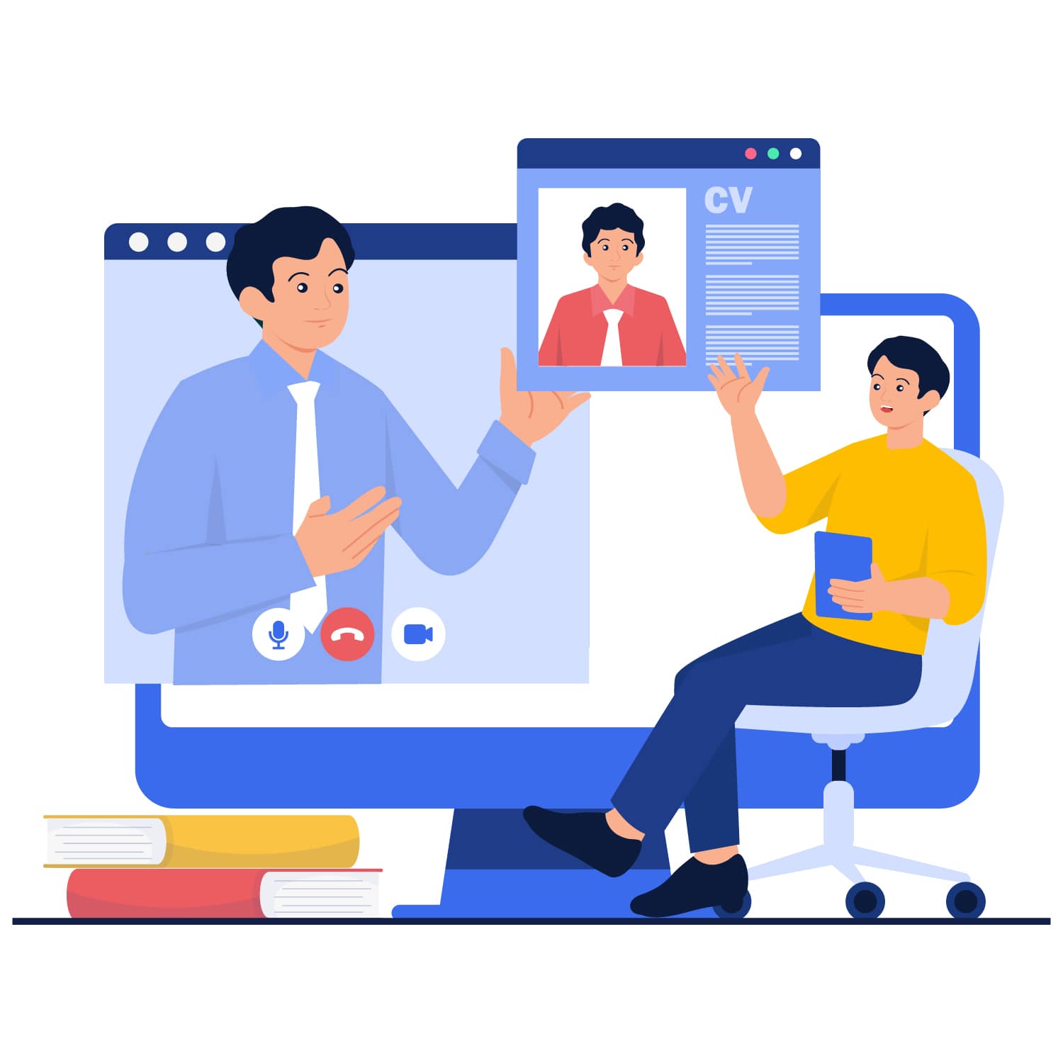 TCS-Jennifer-6 Zooming with someone from LinkedIn