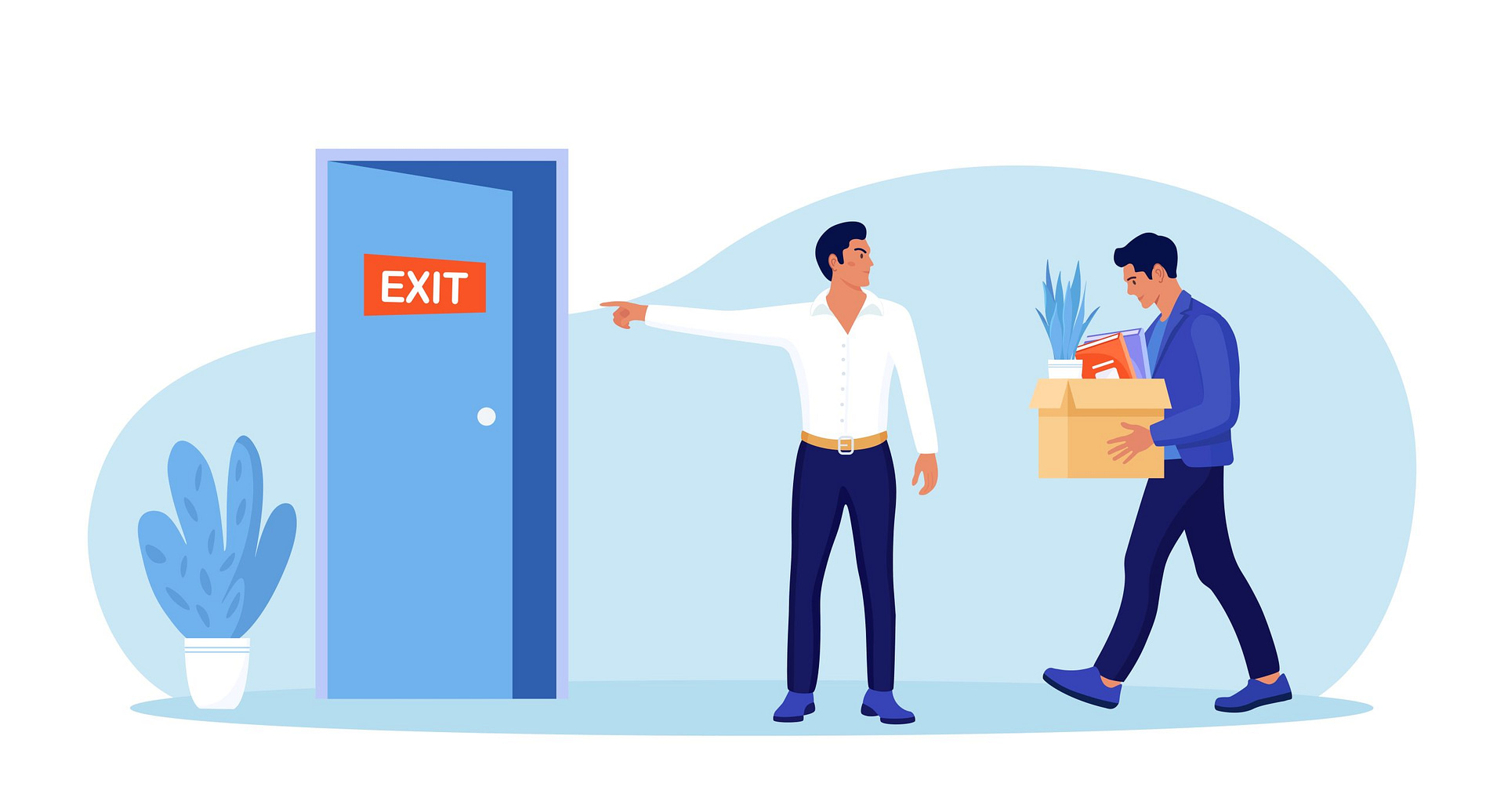 TCS-Jennifer-6 boss dismisses employee who leaves