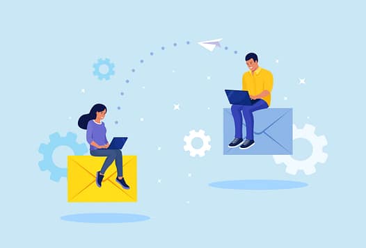 Sending and receiving mail