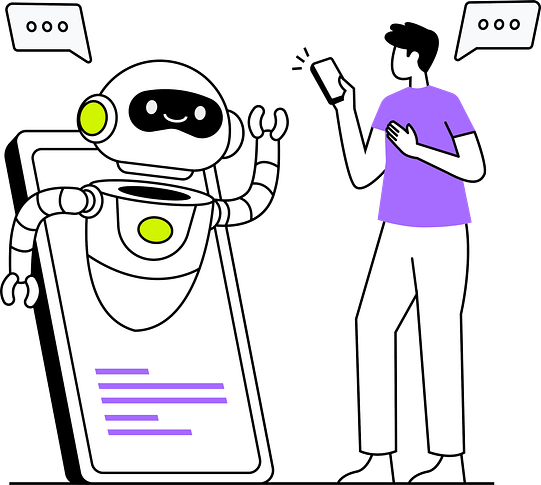 writer using AI to craft content